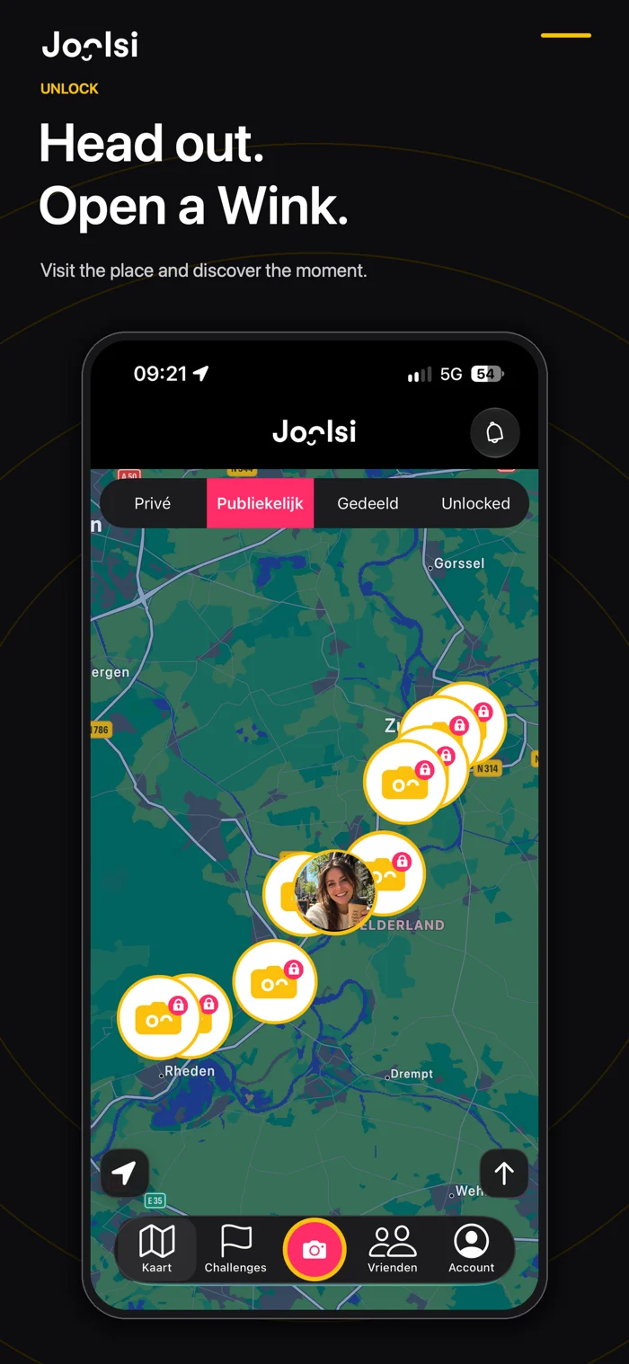 Location unlock feature shown in Joolsi.